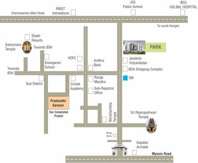 Images for Location Plan of 5 Elements Jnana Nivas