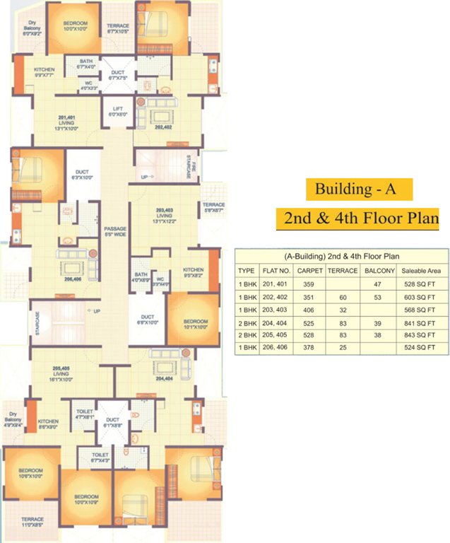  rutuja heights Building B Cluster Plan