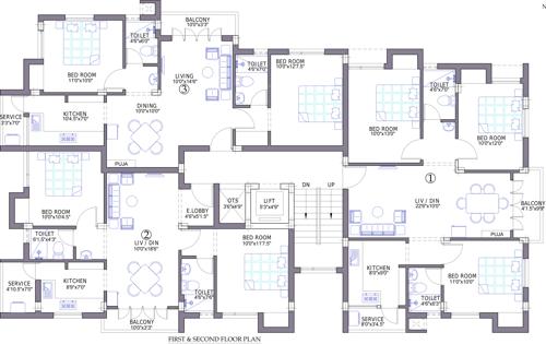 Images for Cluster Plan of Priams Syumbhu Ganapathy