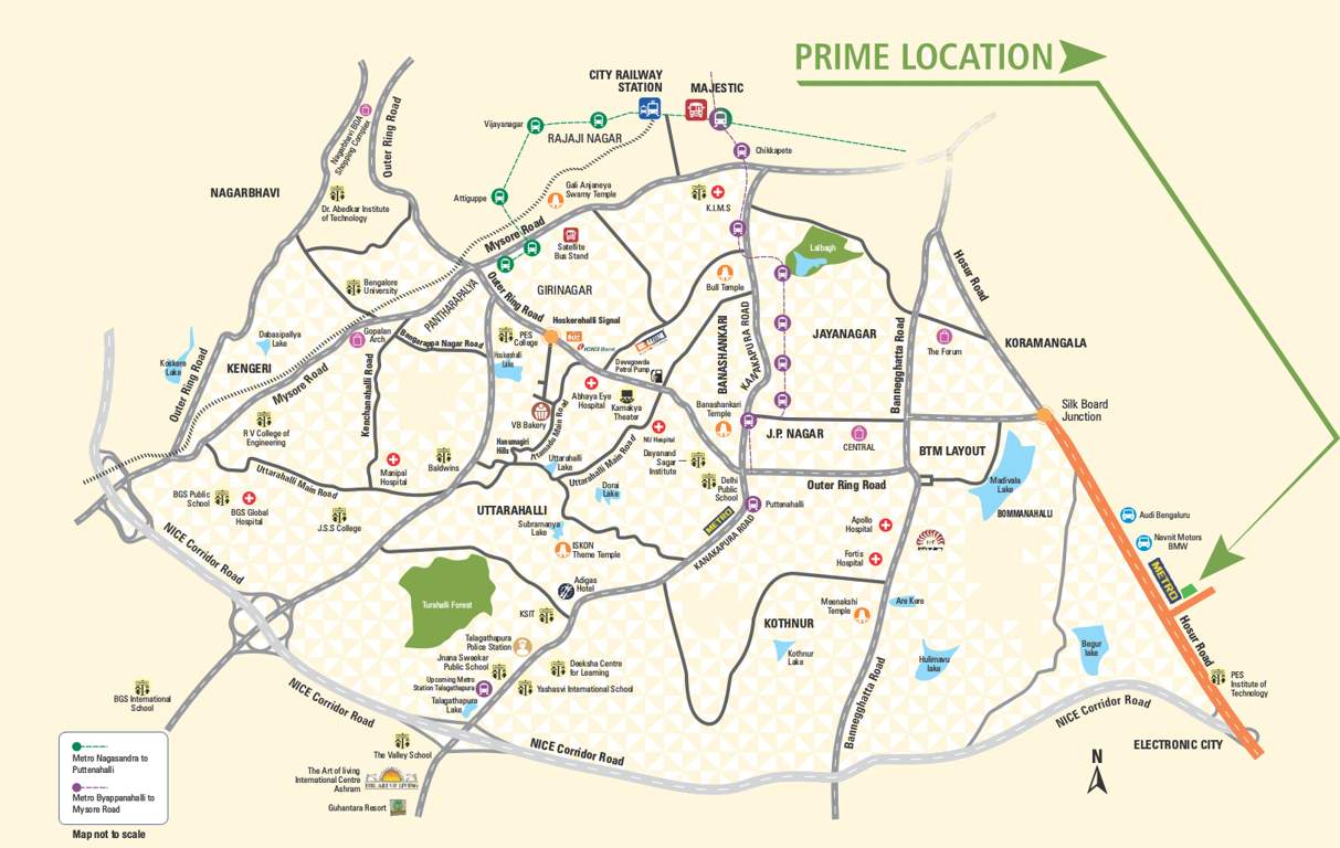 Images for Location Plan of 5 Elements Ajantha Prime