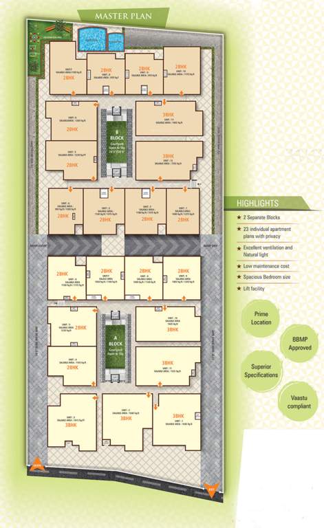 Images for Master Plan of 5 Elements Ajantha Prime