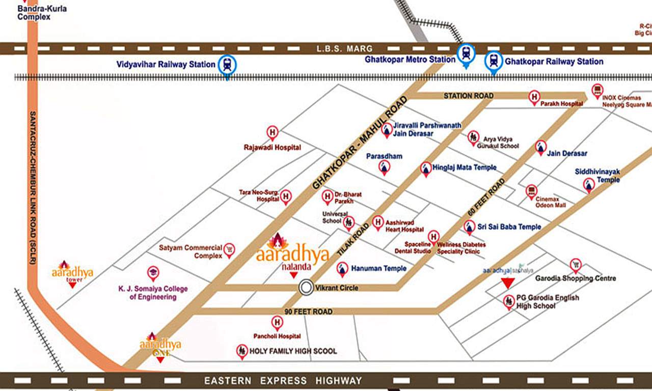 aaradhya saphalya Images for Location Plan of MICL Aaradhya Saphalya