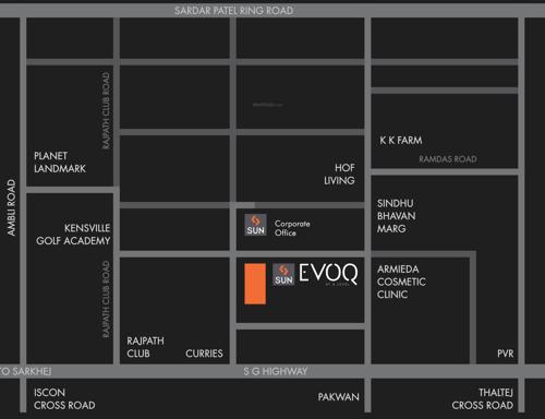 Images for Location Plan of Sun Evoq evoq Images for Location Plan of Sun Evoq