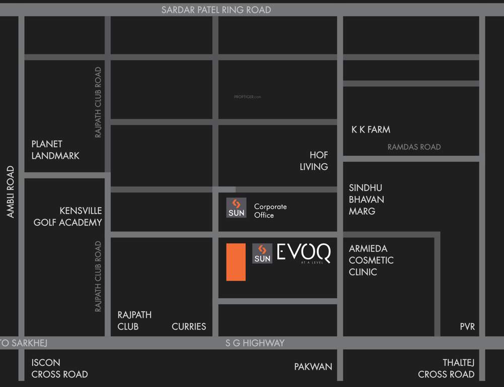  evoq Images for Location Plan of Sun Evoq