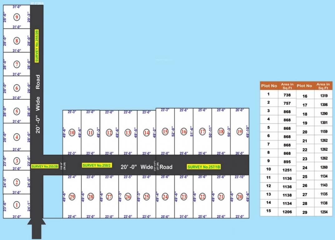 Images for Layout Plan of Shubam Om Sakthi Avenue Extension II