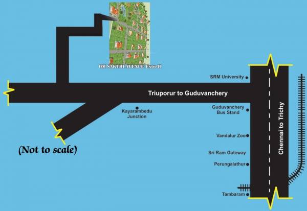  om-sakthi-avenue-extension-ii Location Plan