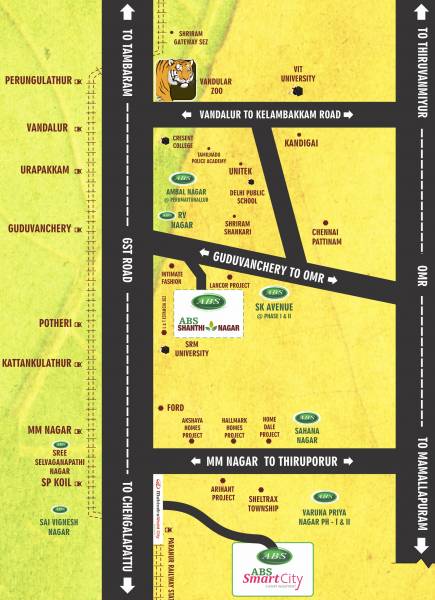 Images for Location Plan of ABS Shanthi Nagar Images for Location Plan of ABS Shanthi Nagar