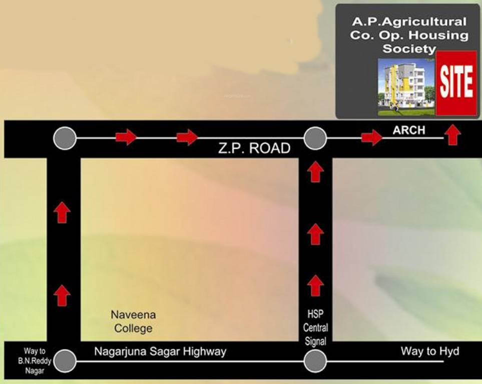 Images for Location Plan of Sampada Sai Greenz