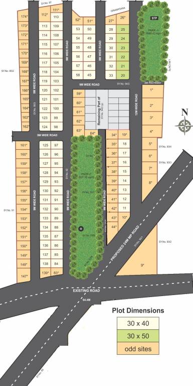Images for Layout Plan of Adhvaytha Urban Woods
