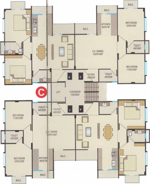 Images for Cluster Plan of Param Heights Images for Cluster Plan of Param Heights