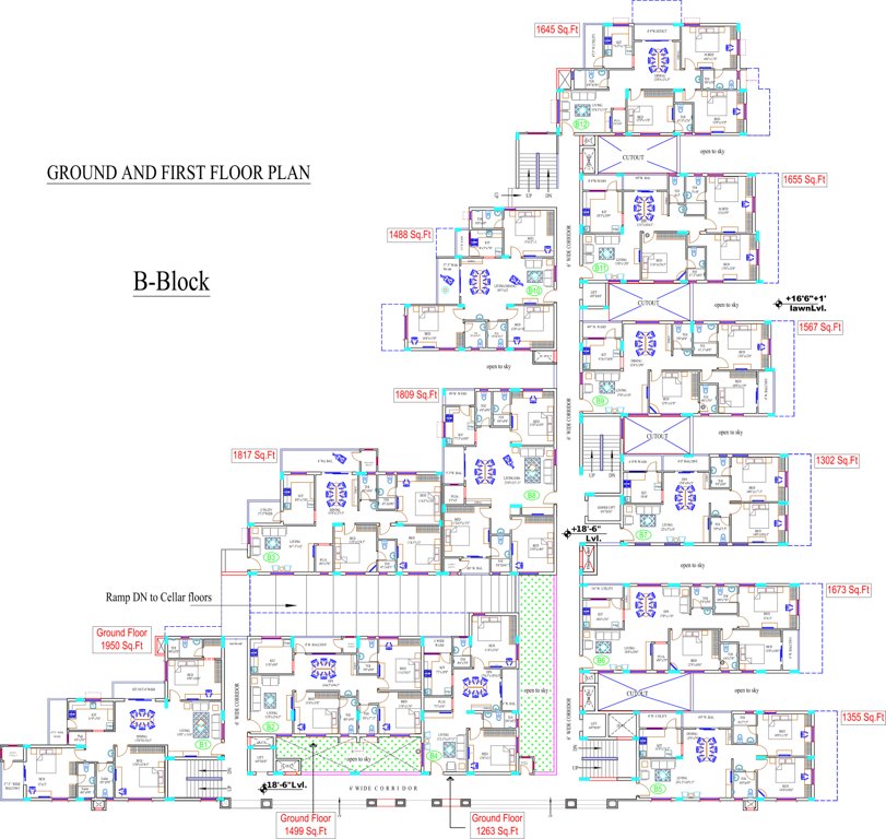 Images for Cluster Plan of MMFC Towers
