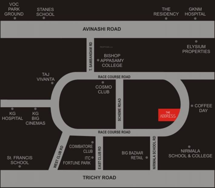  the-address Images for Location Plan of Elysium The Address