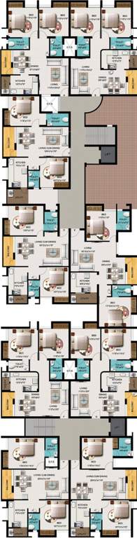 Images for Cluster Plan of SSB Shri Shivasai Towers
