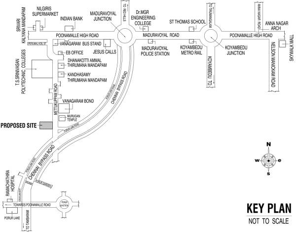 Images for Location Plan of SSB Shri Shivasai Towers