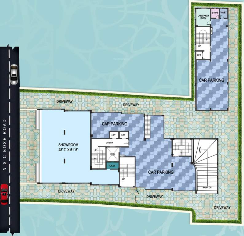  sapphire Images for Cluster Plan of Skyline Sapphire