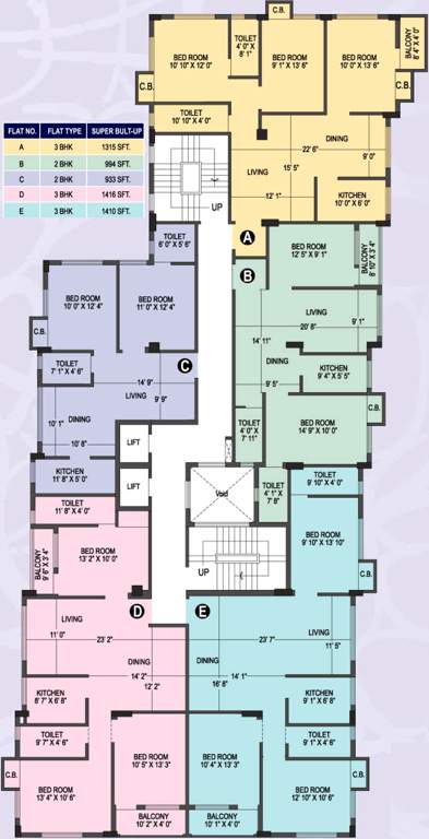  sapphire Images for Cluster Plan of Skyline Sapphire