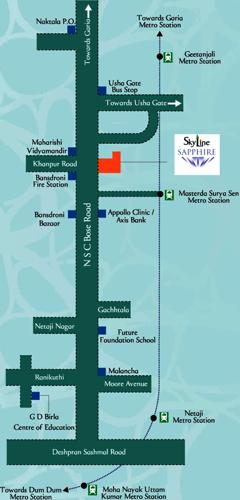 Images for Location Plan of Skyline Sapphire sapphire Images for Location Plan of Skyline Sapphire