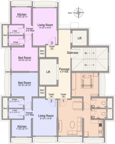 Images for Cluster Plan of Makwana Om Palace Images for Cluster Plan of Makwana Om Palace