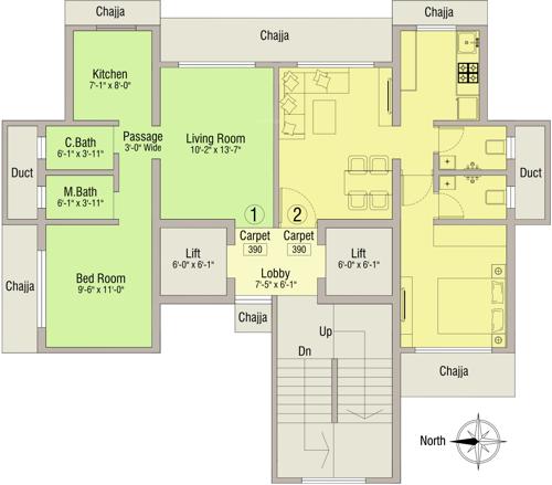  krishna-palace Images for Cluster Plan of Makwana Krishna Palace