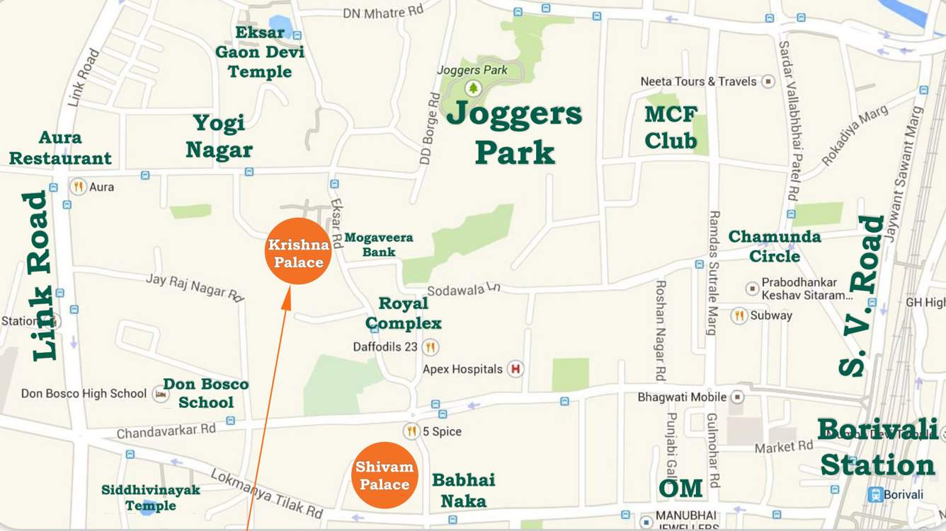  krishna palace Images for Location Plan of Makwana Krishna Palace
