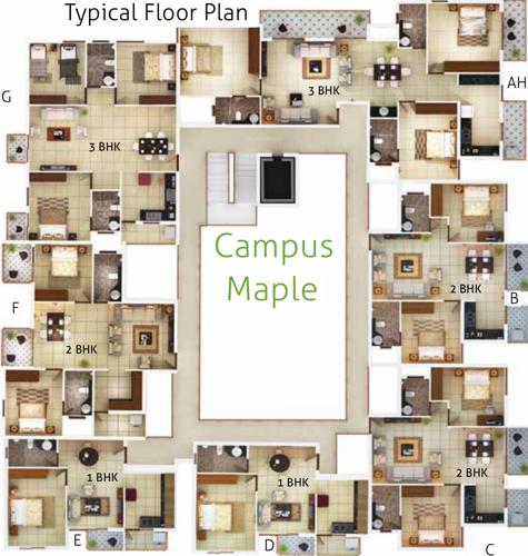 Images for Cluster Plan of Nest Campus Woods campus-woods Images for Cluster Plan of Nest Campus Woods