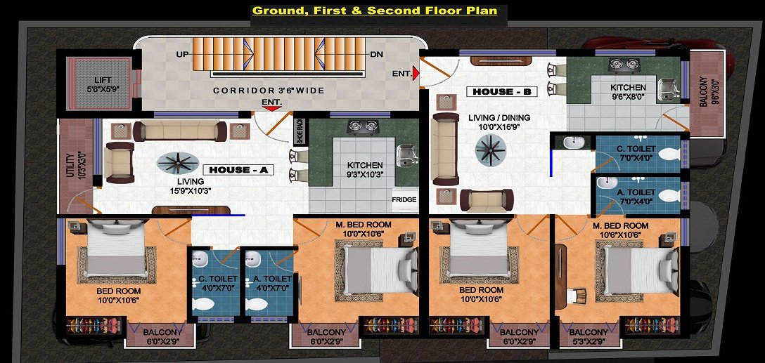 Images for Cluster Plan of Geomac Esencia
