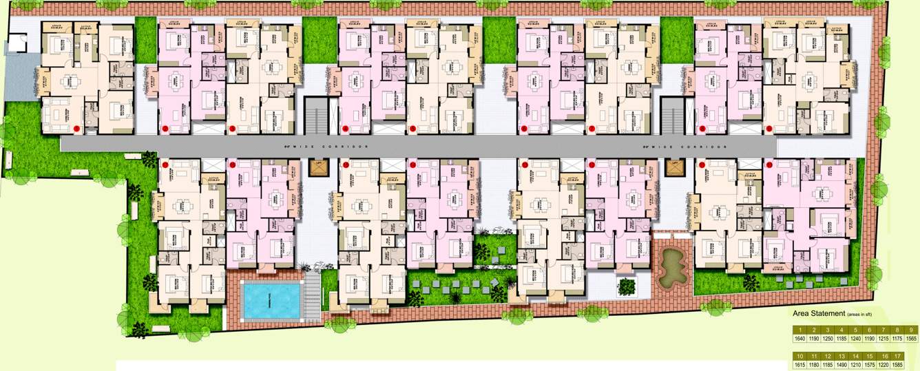 Images for Cluster Plan of Kamakshi Oak Mont