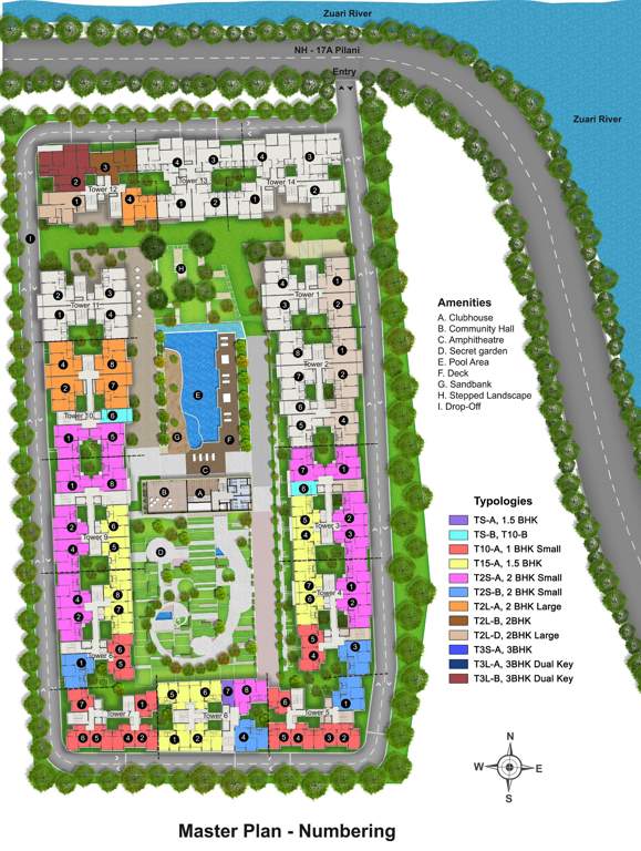 rio de goa Images for Master Plan of TATA Rio De Goa
