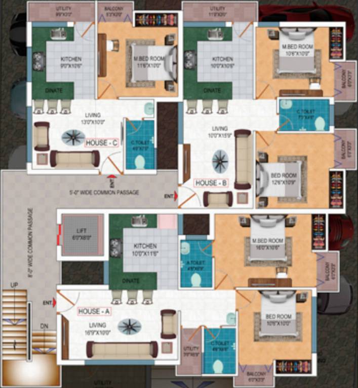 Images for Cluster Plan of Geomac Ethos