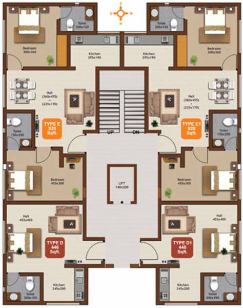 Images for Cluster Plan of Sreepathi Nirmalyam
