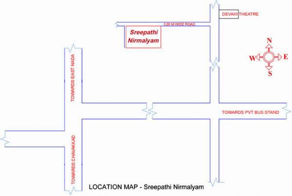 Images for Location Plan of Sreepathi Nirmalyam