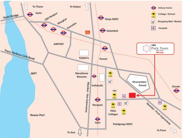 Images for Location Plan of Park ARE Park Town Images for Location Plan of Park ARE Park Town