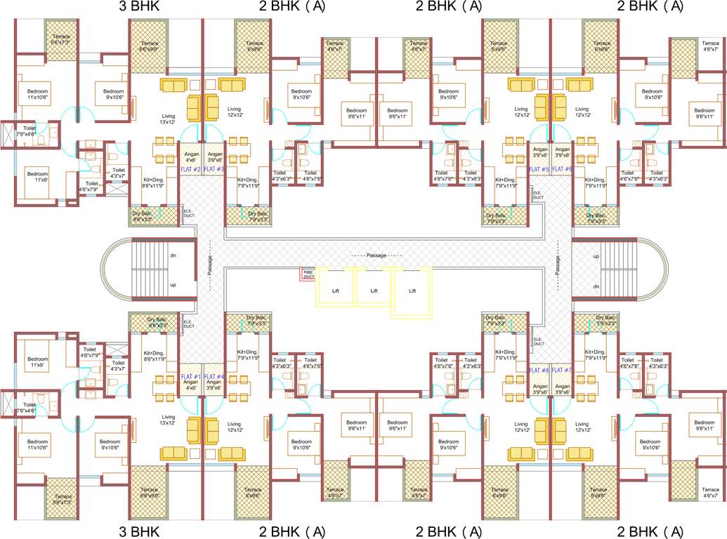 Images for Cluster Plan of Mantra Insignia