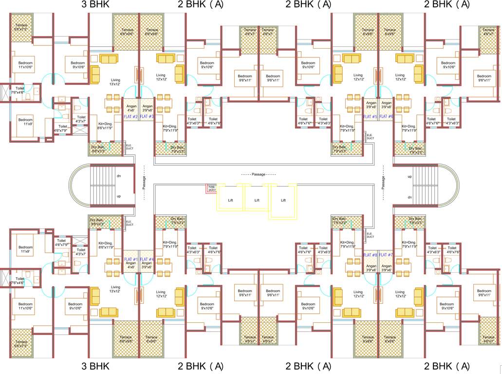 Images for Cluster Plan of Mantra Insignia