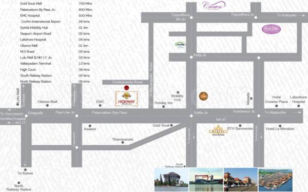 Location Plan highway-avenues Location Plan