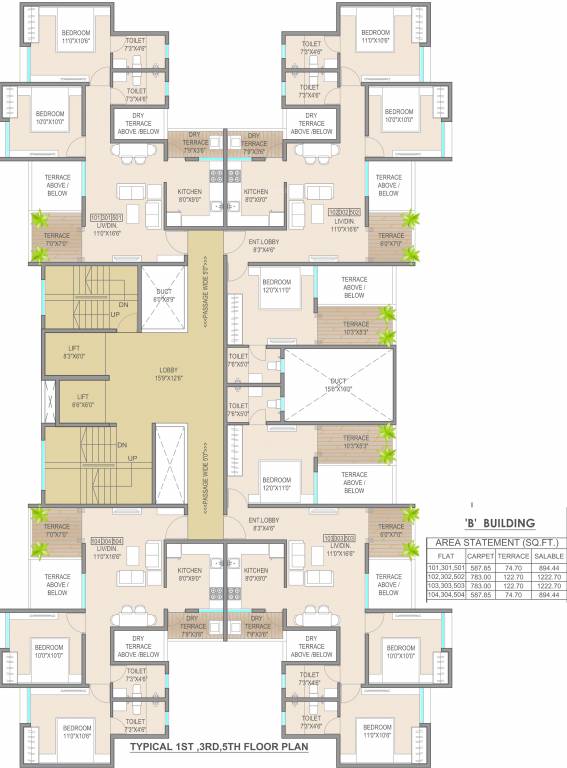 Images for Cluster Plan of Gada Anutham