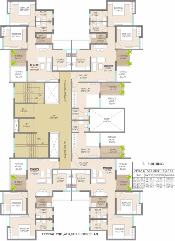 Images for Cluster Plan of Gada Anutham