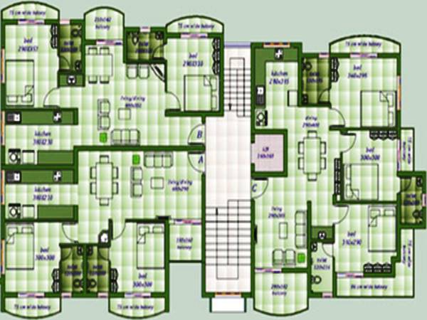 Images for Cluster Plan of AC City Square