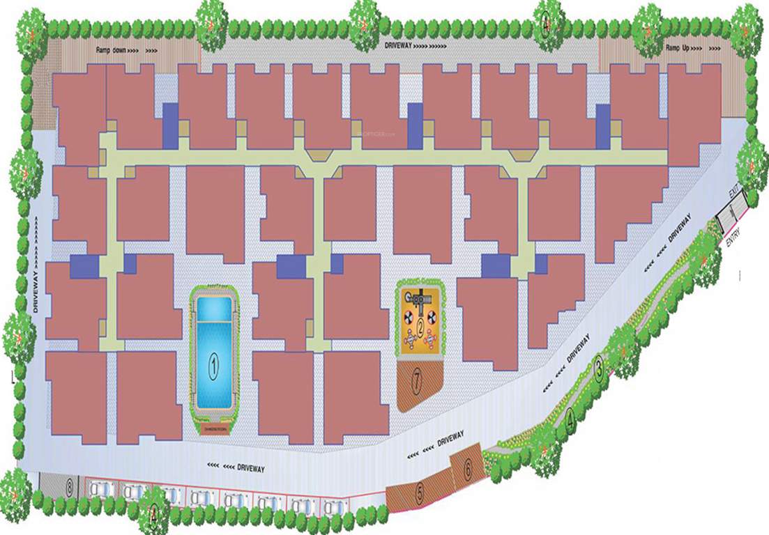 blue bells Images for Layout Plan of Sowparnika Blue Bells