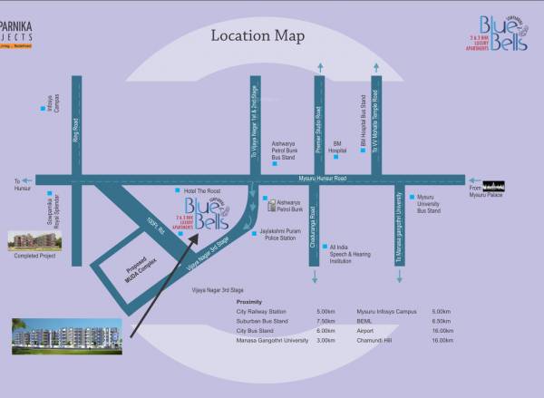 Location Plan blue-bells Location Plan