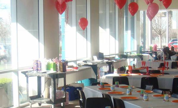 Party Hall blue-bells Party Hall