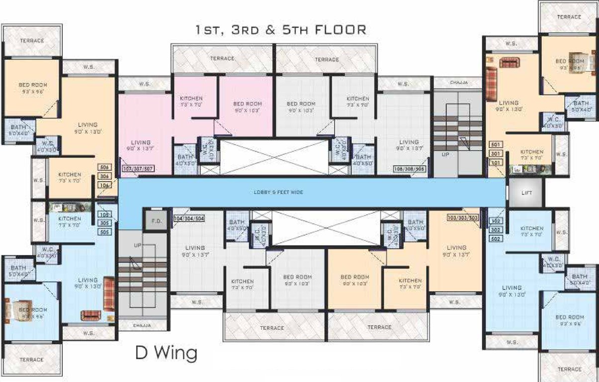 Images for Cluster Plan of Trust Raghunath Vihar