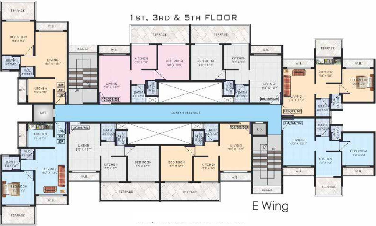 Images for Cluster Plan of Trust Raghunath Vihar