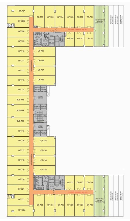 Images for Cluster Plan of Satya The Hive Commercial