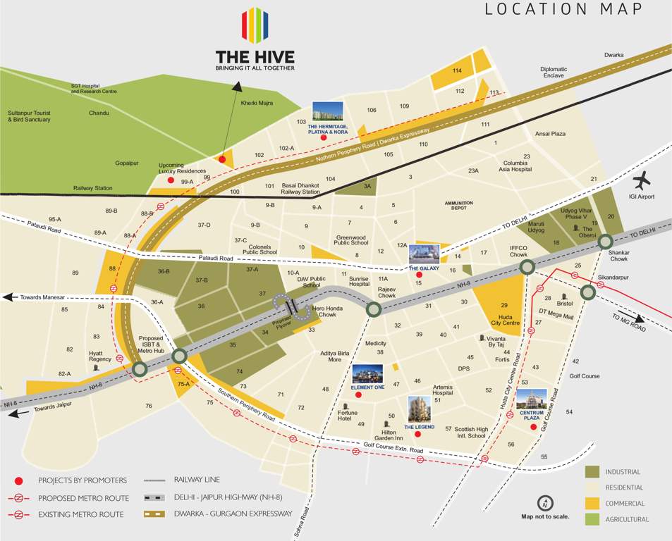 Images for Location Plan of Satya The Hive