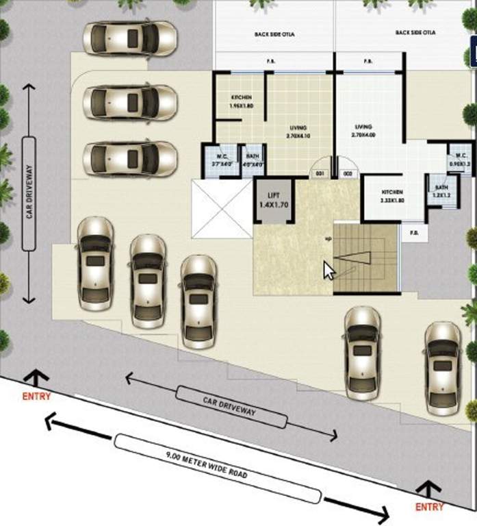swastik ratna Swastik Ratna Cluster Plan For Ground Floor