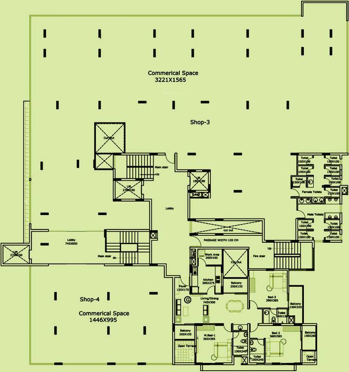 Images for Cluster Plan of Asset Grandstand
