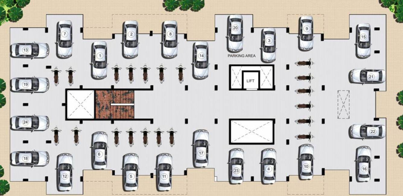 Images for Cluster Plan of Pacific Prabhu Square