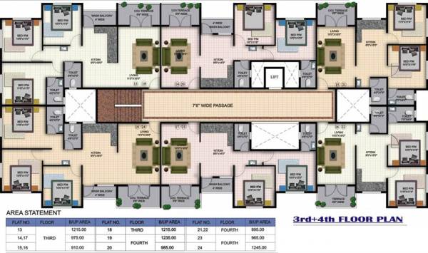 Images for Cluster Plan of Pacific Prabhu Square Images for Cluster Plan of Pacific Prabhu Square