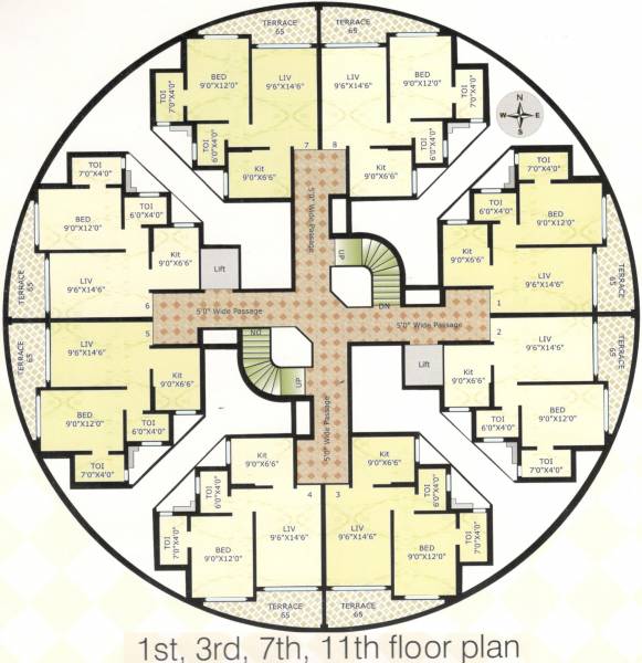 Images for Cluster Plan of  Kapcon Bldg No 2 Daulat Imperia